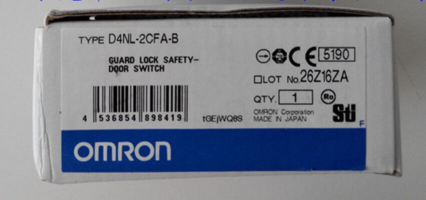 Omron D4NL-2CFA-B Automation Switch Module New in box