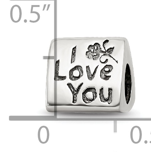 Silver Reflections Mom Trilogy Bead QRS1636