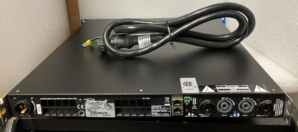 Powersoft K10 DSP 12000W Power Amplifier
