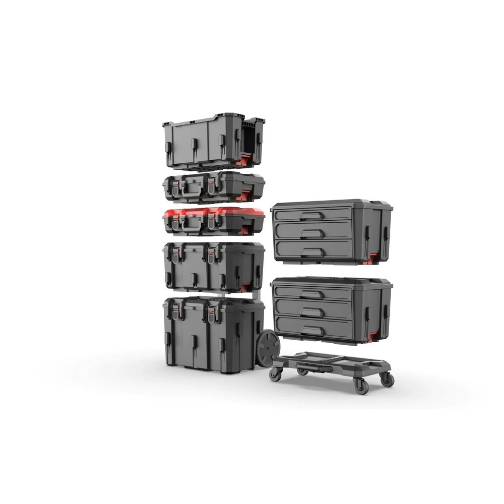 Hyper Tough Hyper Stack 3 Drawer Tool Storage Box