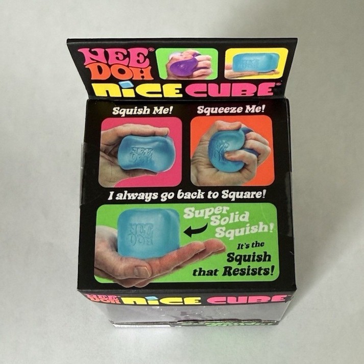 Schylling Nee Doh Nice Cube Super Solid Squeeze Box