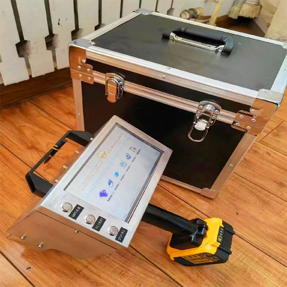 Handheld Dot Peen Marking Machine VIN Code Chassis Number Metal Printer 150*40MM