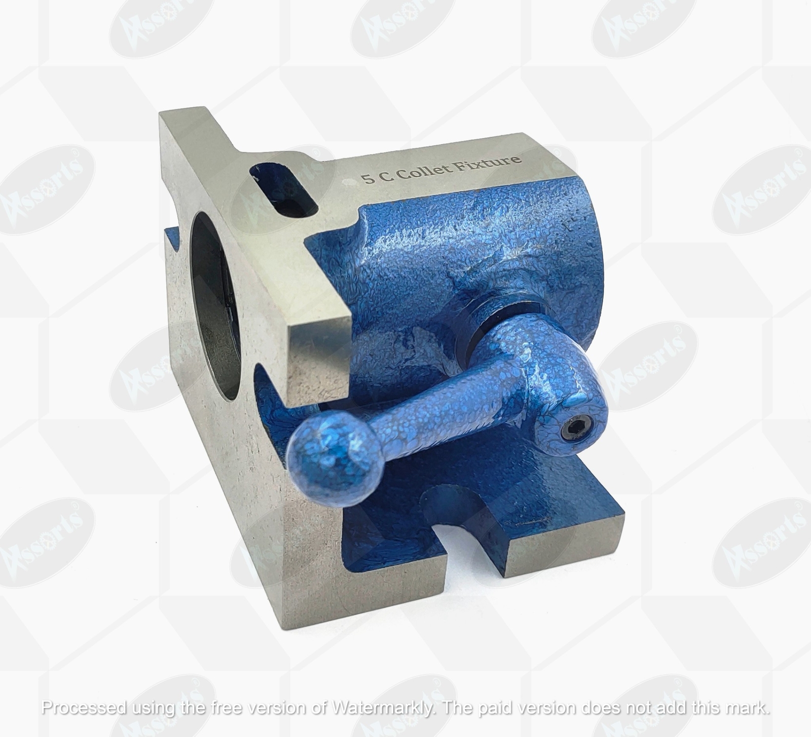 5C Horizontal-Vertical Angle Collet Holding Fixture