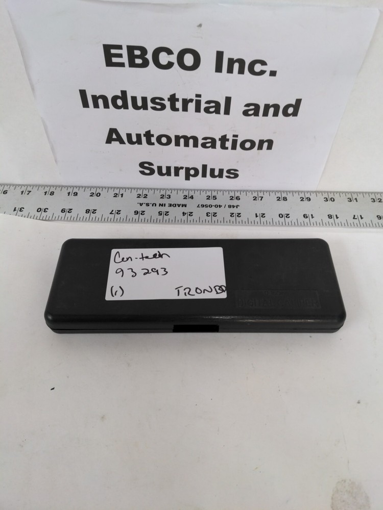 Cen-Tech 6" Composite Digital Caliper Shock Proof #93293 LCD Display Inch/mm