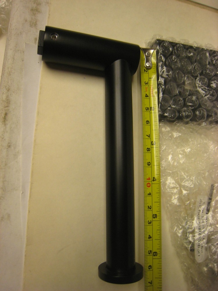 Rusticware (8907BLK) URBAN Standard Single Post Tissue Holder BLACK