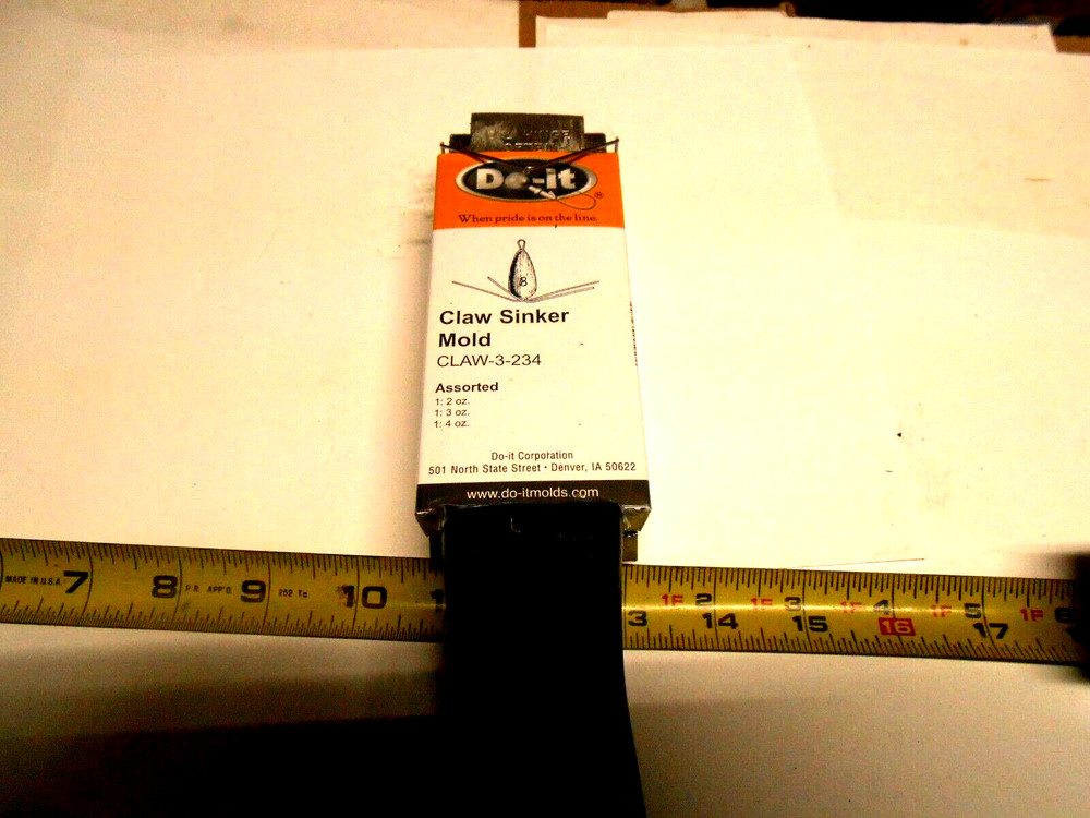 3275 Do-It Claw Sinker Mold 2, 3, 4 oz