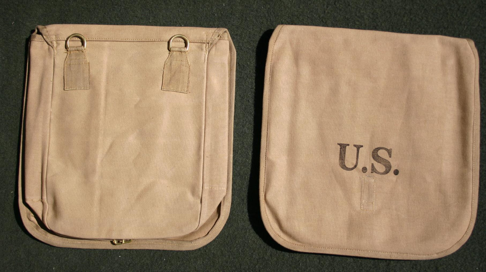 US M1878 Haversack with "US" Stencil