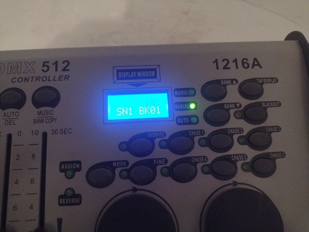dmx 512 stage light controller 16 Channel Lighting geek 1216a