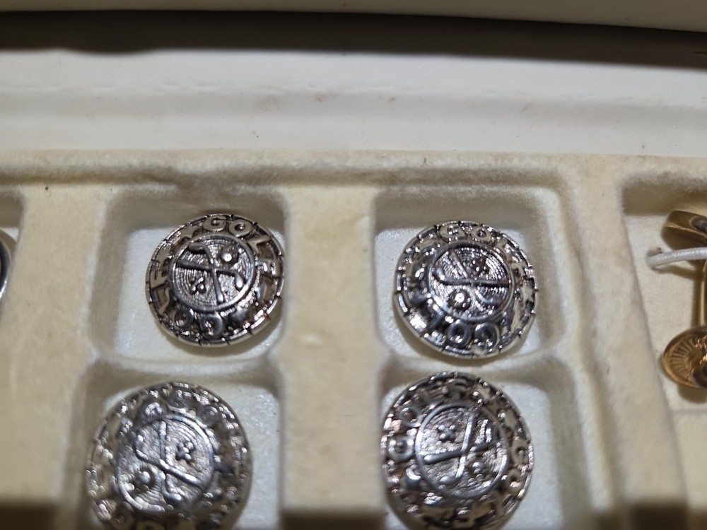 Roman Signature Golf Interchangable Cufflinks