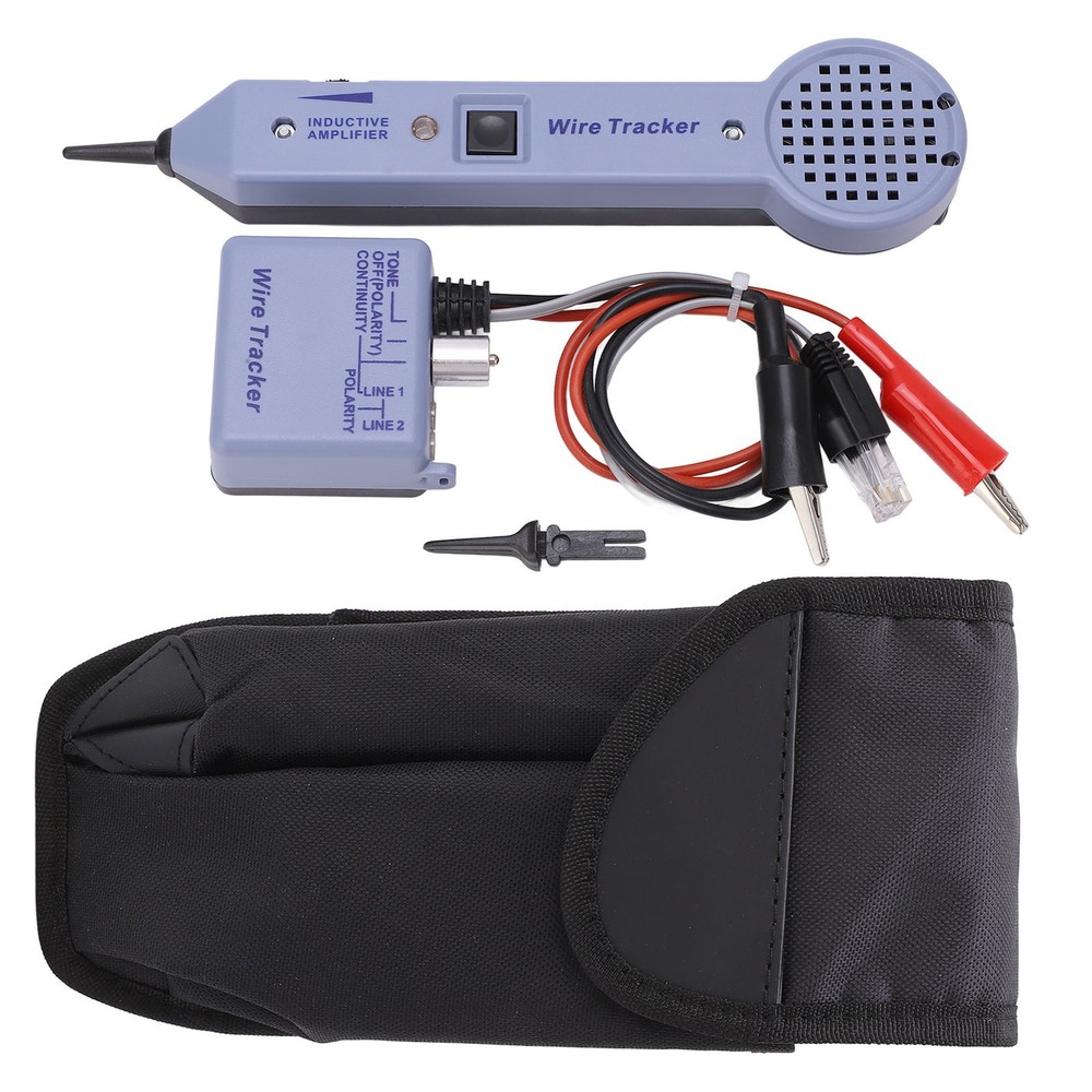 And Probe Kit Network Cable Tracing Tester Kit Audio Adjustable Wire