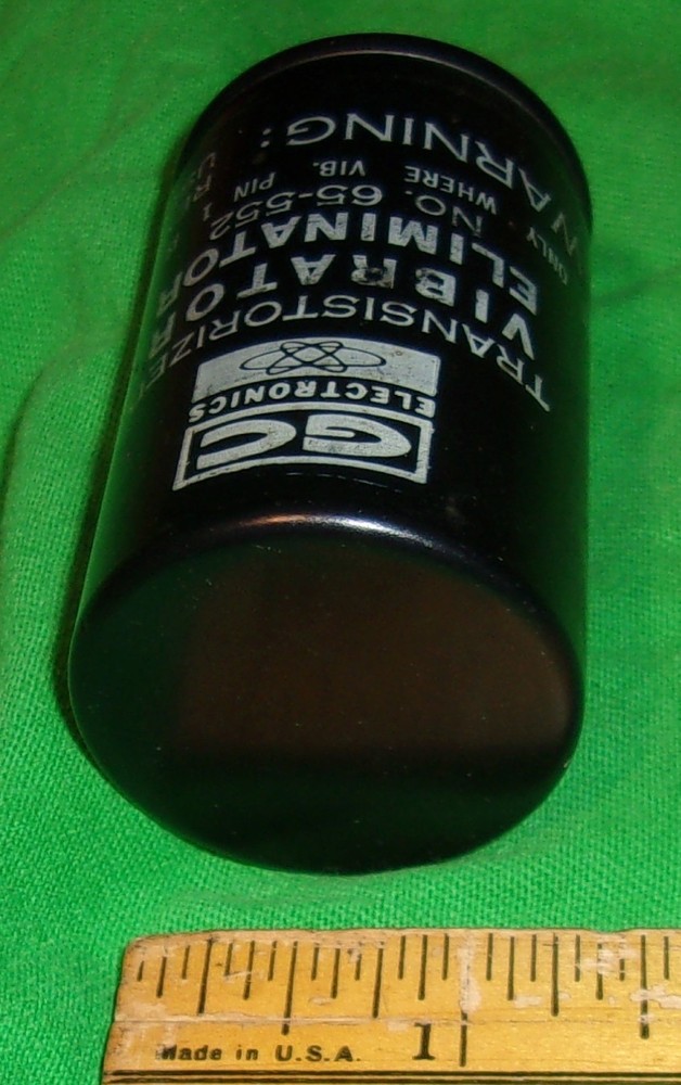 Transistorized Vibrator Eliminator G-C Electronics 65-552 Clean! 12-Volt