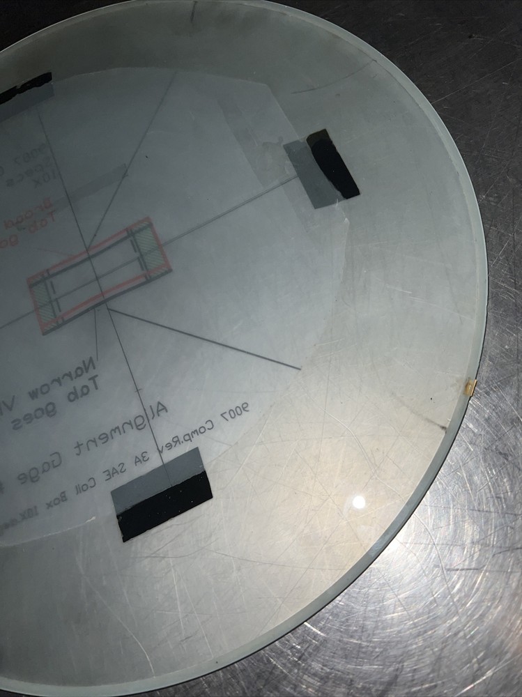 Nikon Profile Projector Model 6C Glass Front