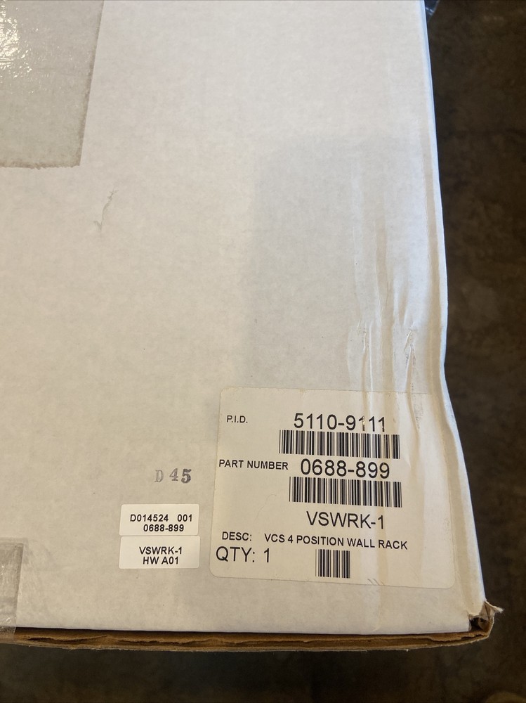 Valcom VSWRK-1 - Simplex 5110-9111 Wall Rack