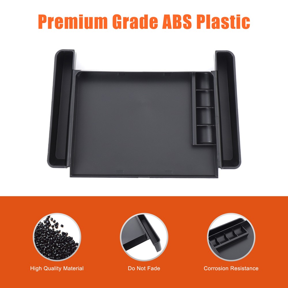 ABS Black Gear Shift Console Front Side Storage Box Tray For Ford Maverick 2022+