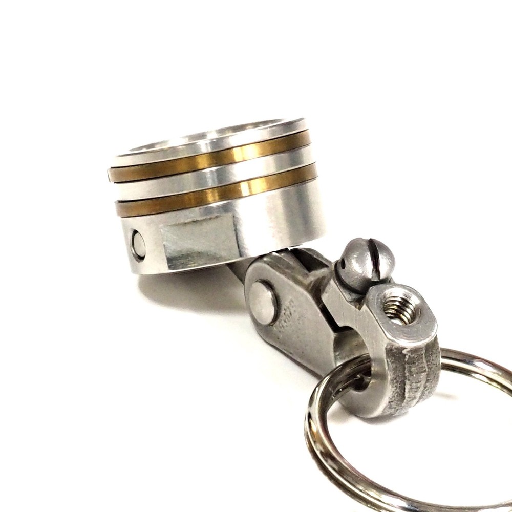 Authentic B25 Mitchell Bomber R2600 Engine Mini Piston Keychain Aviation Art