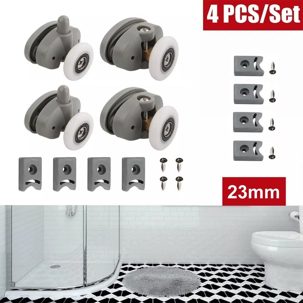 Efficiently Designed Shower Door Rollers for Daily Use and Flexibility