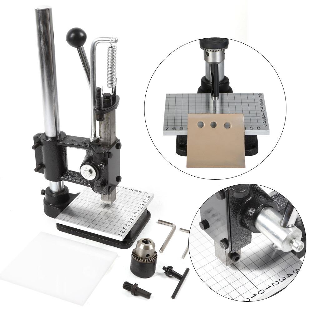 Leather Imprinting Machine Embossing Press Leather Stamp Punching Bronzing Tool