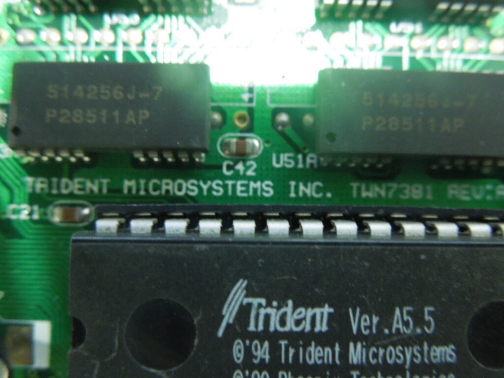 Trident Microsystems Model: TWN7381 Video Board. Rev. A
