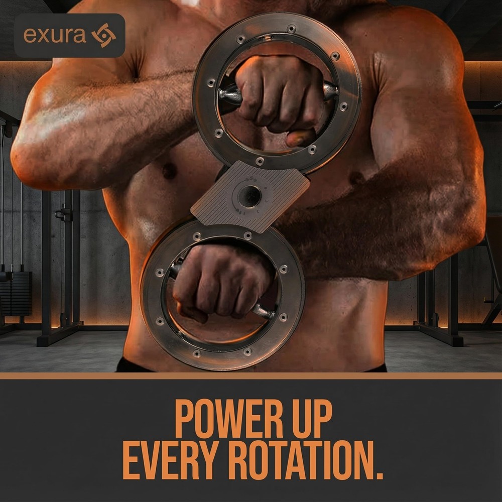 Forearm Exerciser Burn Machine – Boxing Arm Rotation Trainer with Adjustable ...
