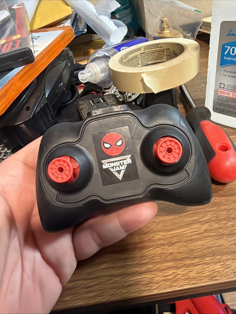 Monster Jam Spiderman Replacement Remote Control Only 66803 66815 Marvel