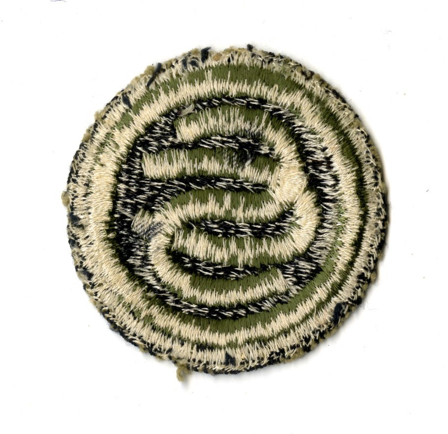 Officer Candidate School White Back Patch WWII Original OCS