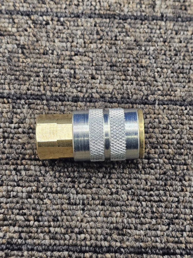 Dixon 0.35" NPT Brass Quick Coupling, Socket Connector