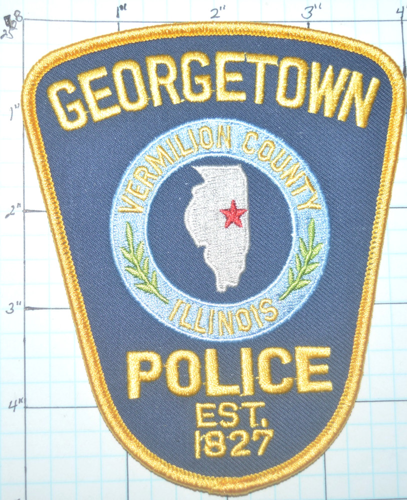 ILLINOIS, GEORGETOWN POLICE DEPT PATCH
