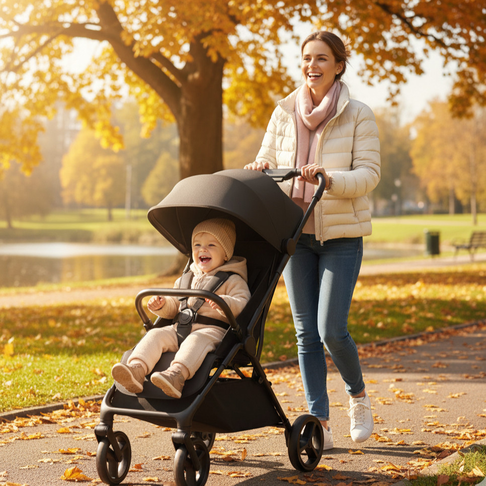 Mamazing Air Lite Lightweight Baby Stroller Carbon Fiber Compact Travel-Friendly