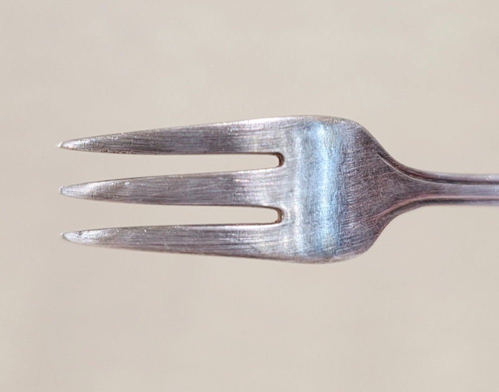 Vintage 1910-1940 Medco Silver Co Don's Classic A1 ROOSEVELT Pattern SP Fork