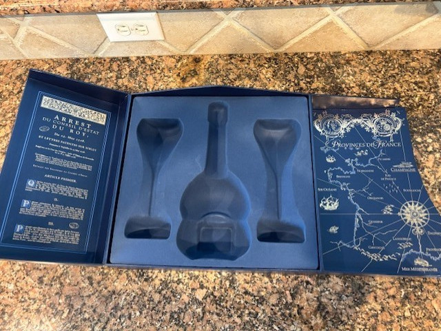 Louis xv Champagne Gift Set Empty Box