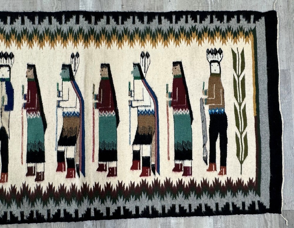 Navajo Yei Bei Chai Rug