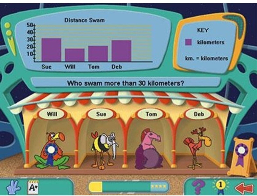 Math Blaster 2nd 3rd Grade kids Math Education Computer Games Windows 11 10 USB