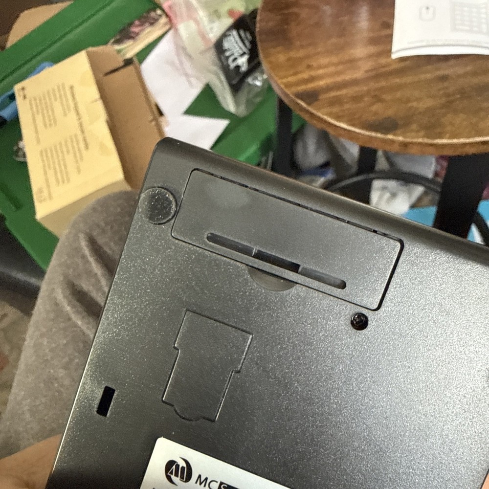 Wireless Numeric Keypad & Mouse Combo – McSaite MC-61CB – 2-in-1 USB – 10m Range