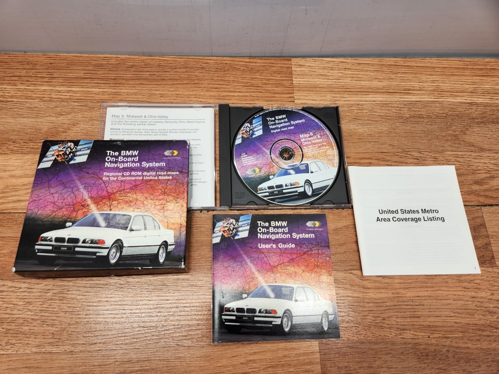 ✅ 97-03 OEM BMW E39 528 On Board Navigation System User Guide