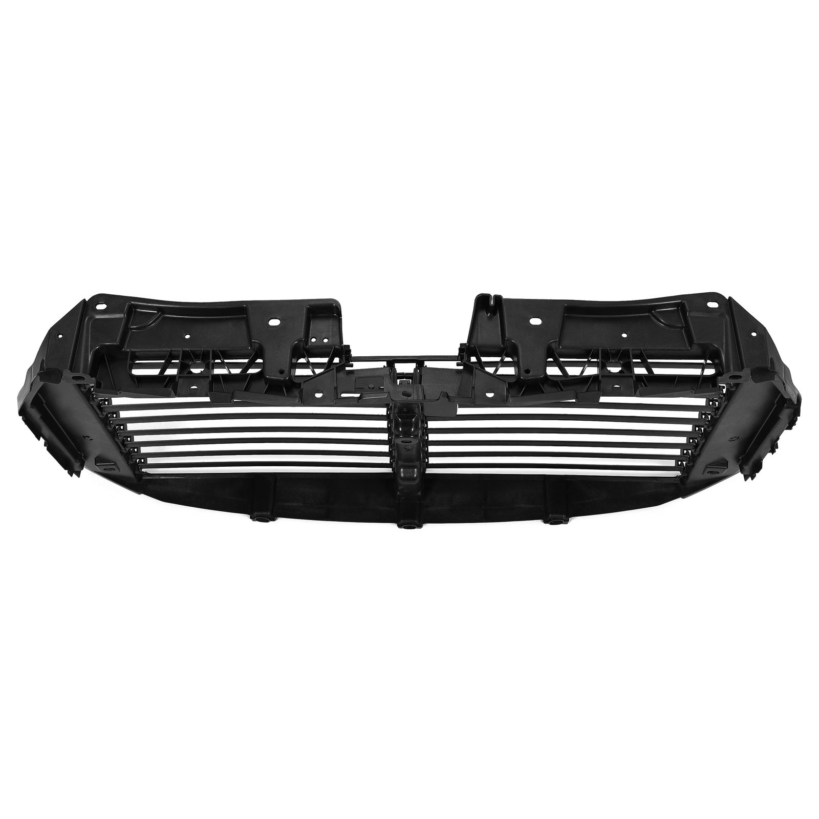 For Ford F-150 2015-2017 Front Upper Radiator Grille Air Shutter Assembly Black