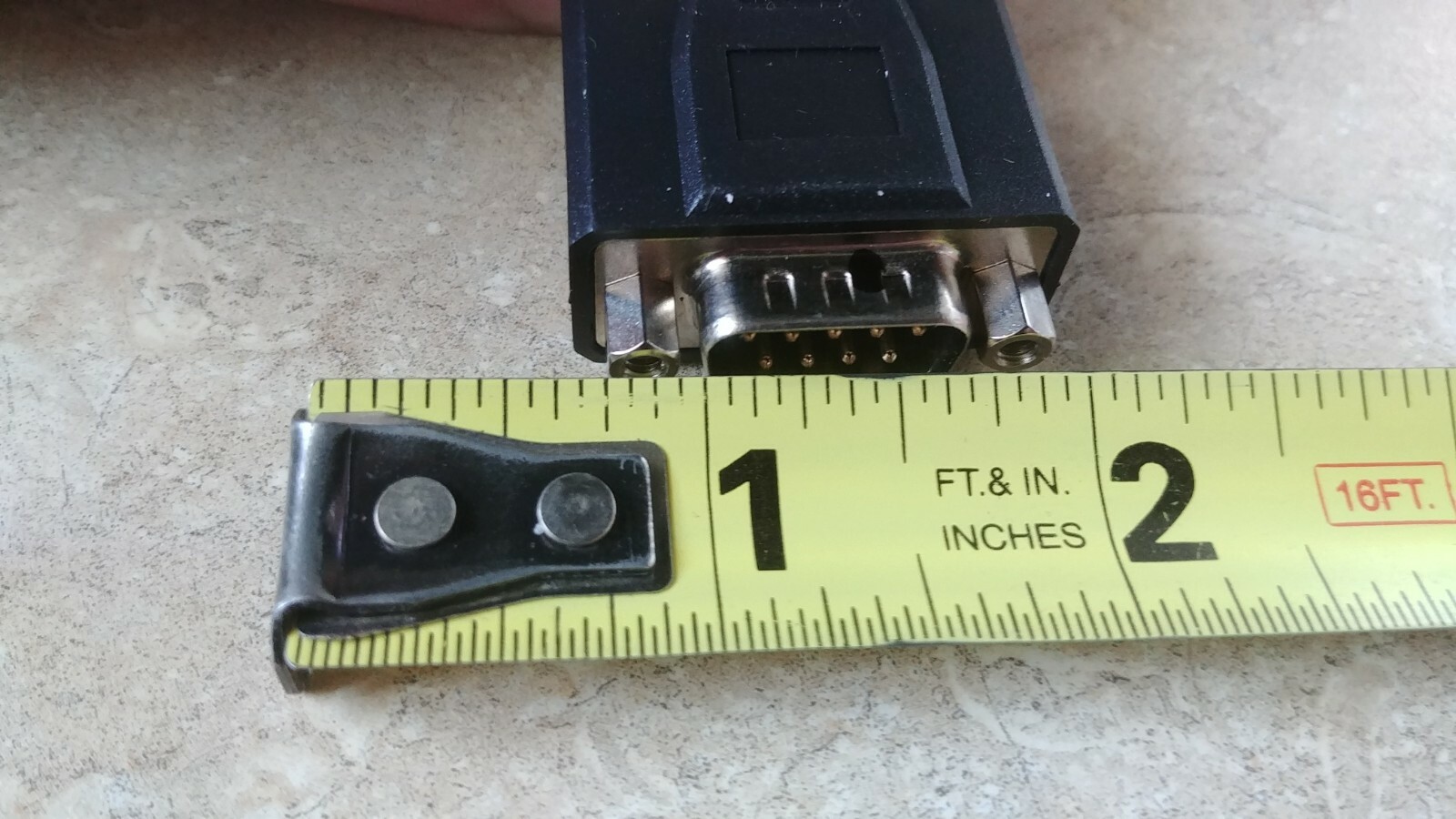 NCR 497-0465037 1432-C337-0007 RJ50 10-pin RS-232 to DB9 Serial Cable Adapter