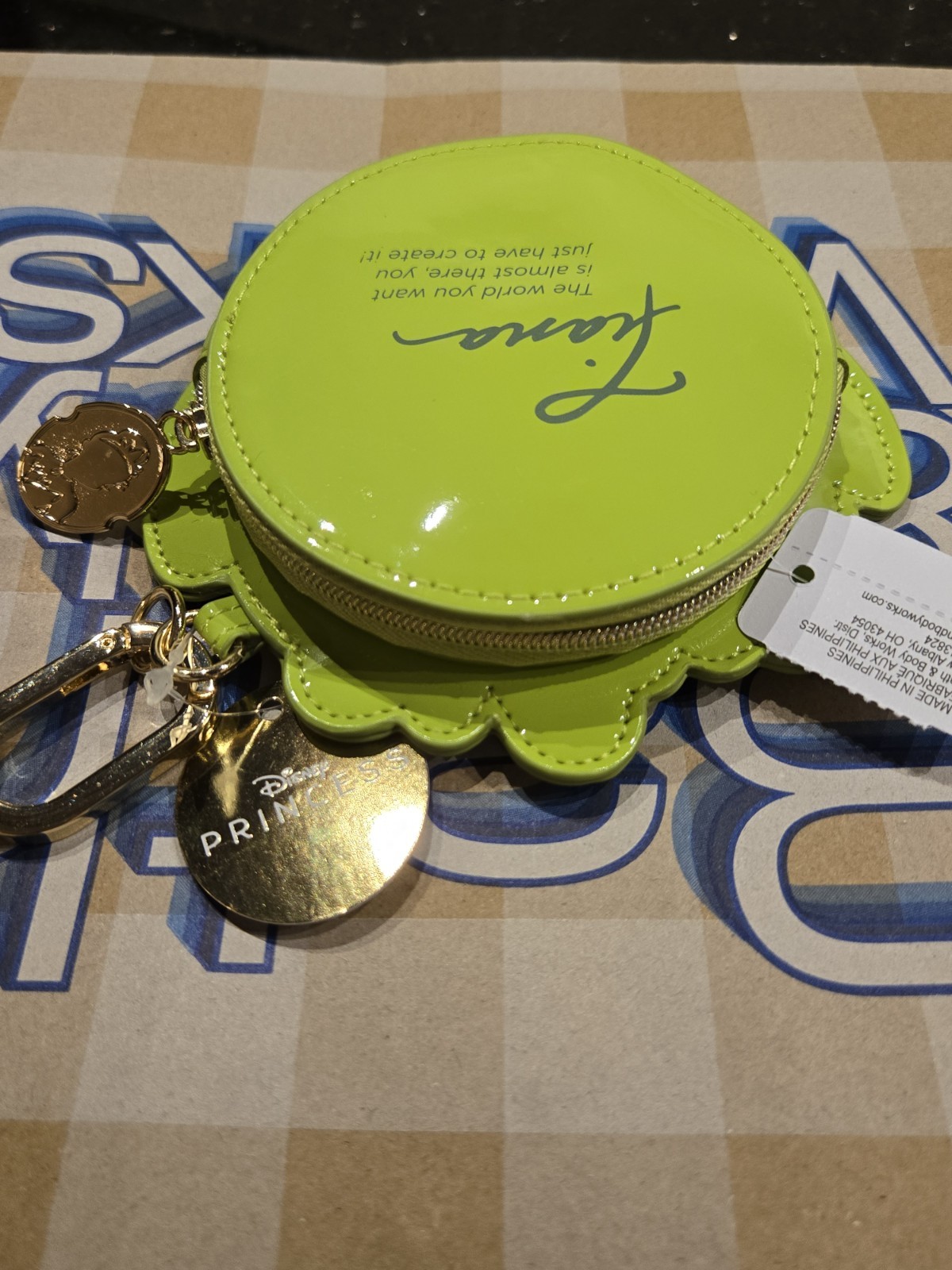 Bath & Body Works Disney Princess Tiana Coin Purse NEW with tags