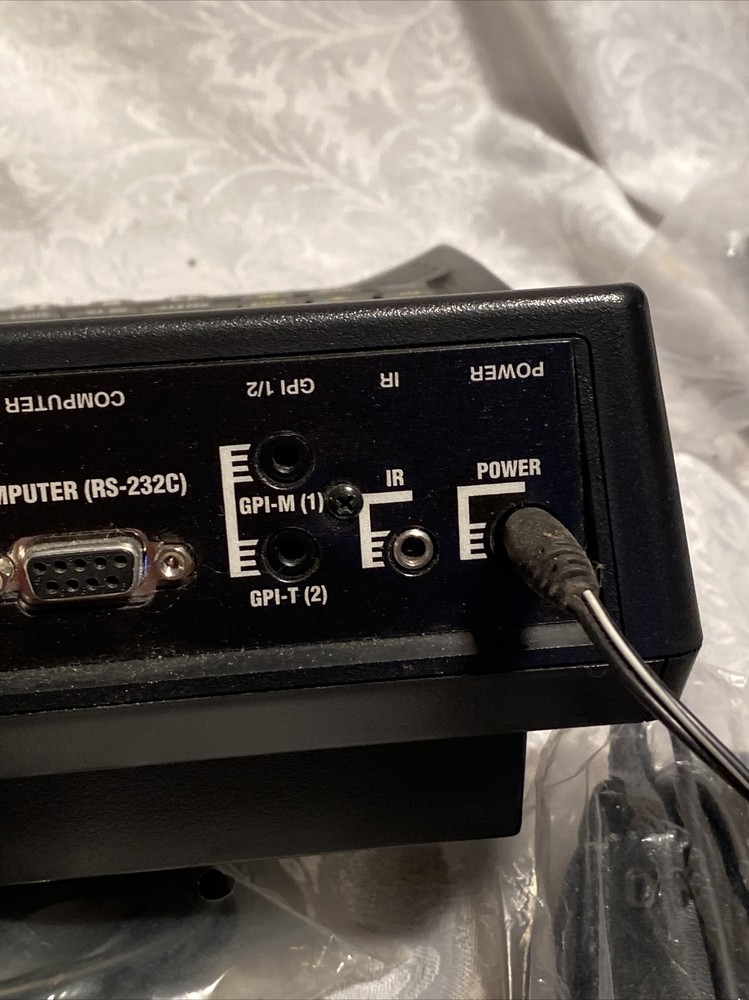 Videonics Edit Suite AB Roll Edit Controller Video Editing Equipment Powers On