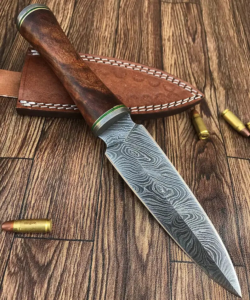 Damascus Steel Dagger Knife