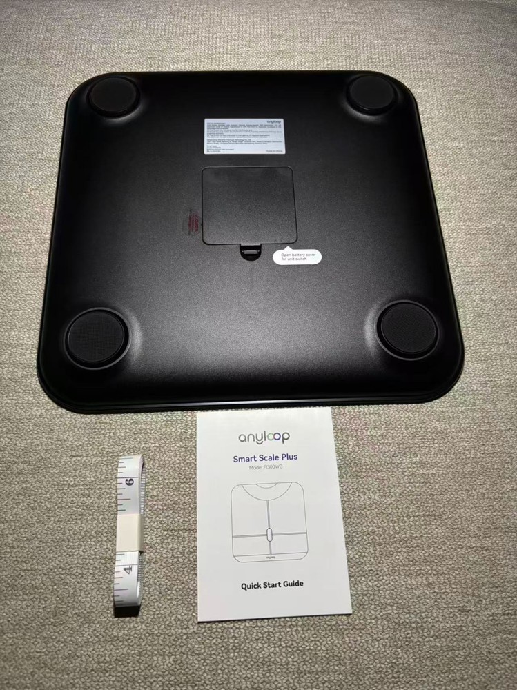 Anyloop Smart Scale Plus,whole body composition analysis,sync with fitness apps