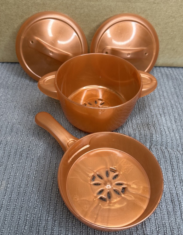 Step 2 Pretend Play Kitchen Replacement Interactive Dishes Boil Copper Pot & Pan
