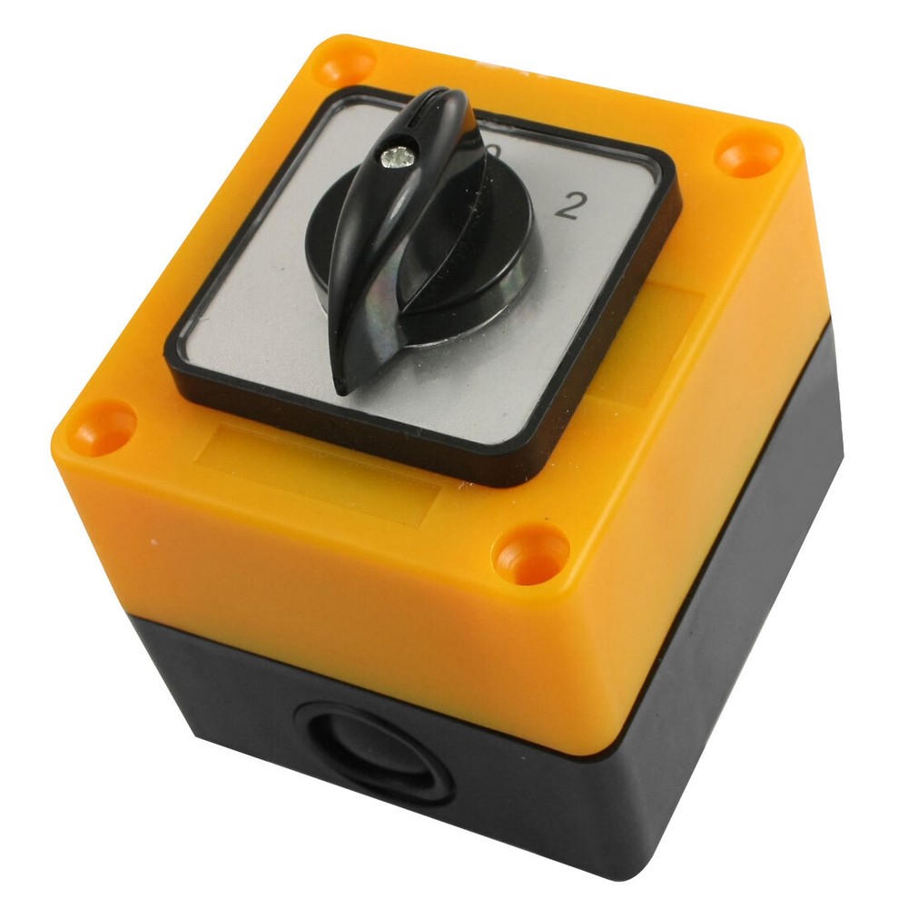 Sourcingmap - Ui 440v-th 10a 3 Position Selector Cam Switch