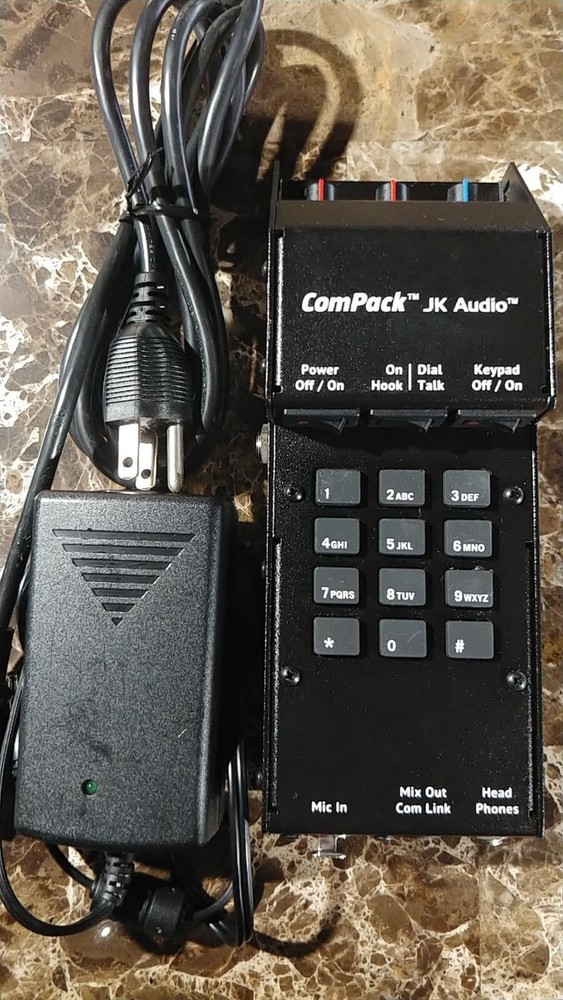 JK Audio ComPack Universal Telephone Audio Interface (w/ power supply)