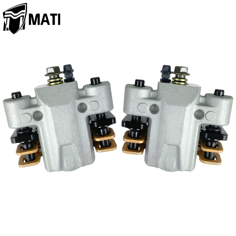 Front and Rear Brake Calipers for Arctic Cat 400 500 2X2 4X4 Automatic 2004-2009