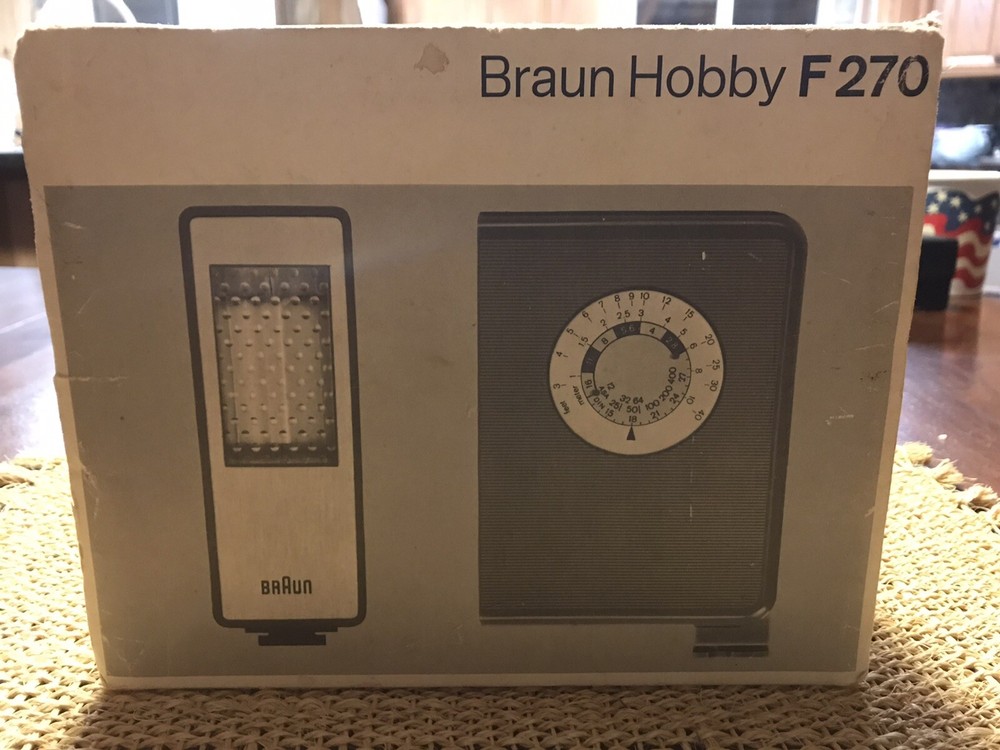 Vintage Braun Hobby F270 Electronic Flash Unit (Untested)