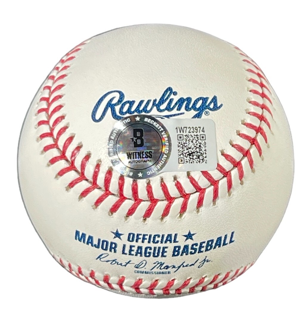 Jose Canseco Signed Auto ROMLB Baseball w/ 4 Insc Godfather Beckett Wit BAS COA