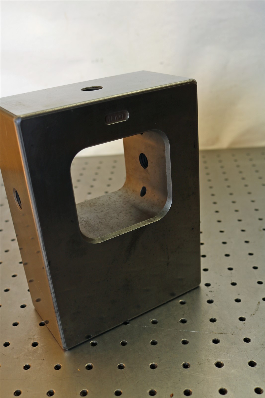 Jumbo Toolmaker Made 29 Lbs. Block, Fixture, Hardened & Ground - - E2868