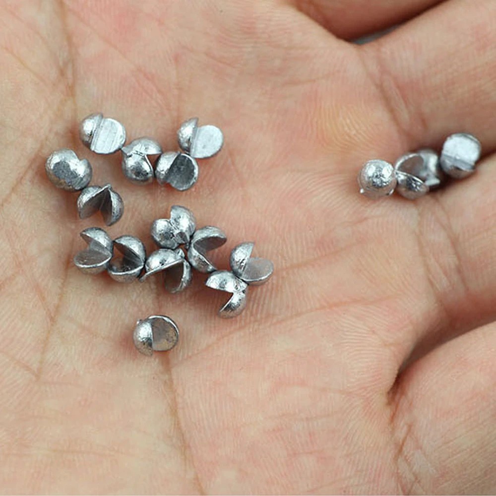 Fishing Sinker Set Split Lead Shot Sinker Round Bite Lead Weight Tackle