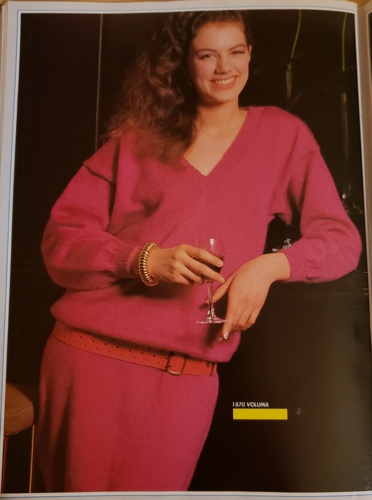 Creative Knitting With Scheepjeswol Volume 4 1986 Winter Sweater Pattern Book