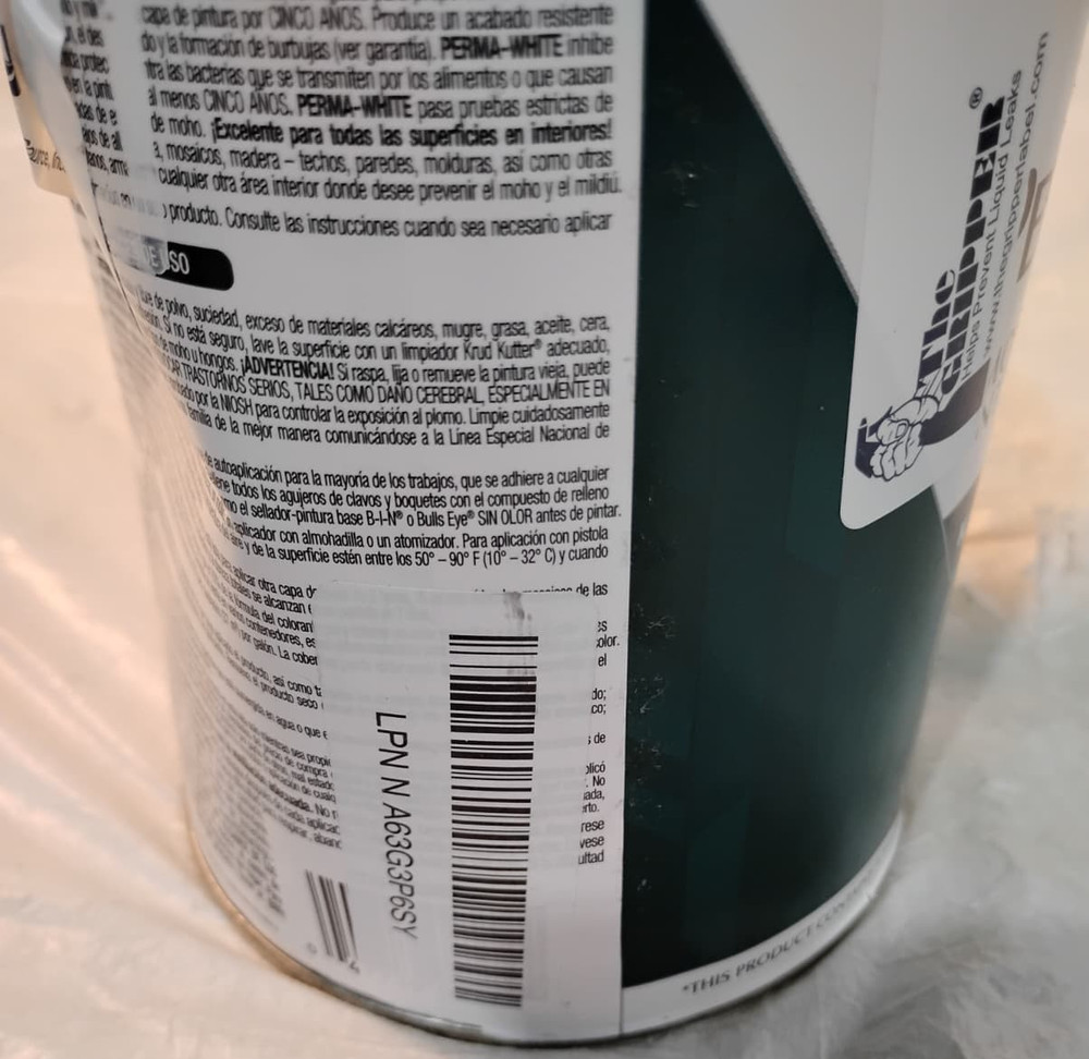 Zinsser 02774 PERMA-WHITE Mold & Mildew Proof Interior Paint, Quart